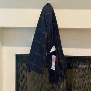 Uniqlo Men's Heattech Navy Scarf